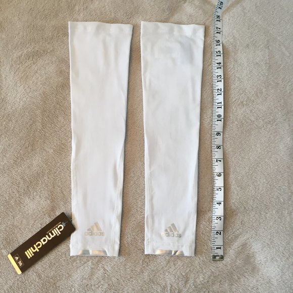 ❤️4/20 ADIDAS white  Golf Sleeve sz L/XL - Picture 3 of 8